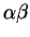 $\phi=\alpha\beta w$
