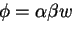 \begin{displaymath}\begin{array}{c@{\qquad\rightarrow\qquad}l}
S & E\; \$ \\
E & E + T\; \vert\; T \\
T & id \\
\end{array}\end{displaymath}