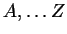 $\alpha,\beta,\gamma,\ldots{}$