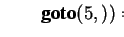 \(\{
(\ensuremath{S\rightarrow (L)\cdot} )
\}\)